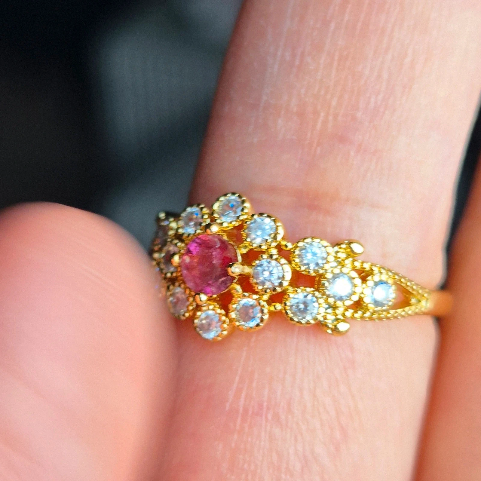 Anillo de turmalina natural – photo 3